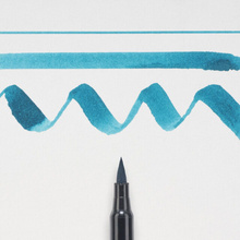 Маркер акварельный "Koi Color Brush", темно-зеленый