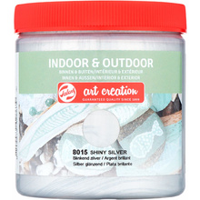 Краски декоративные "INDOOR & OUTDOOR", 250 мл, 8015 серебристый