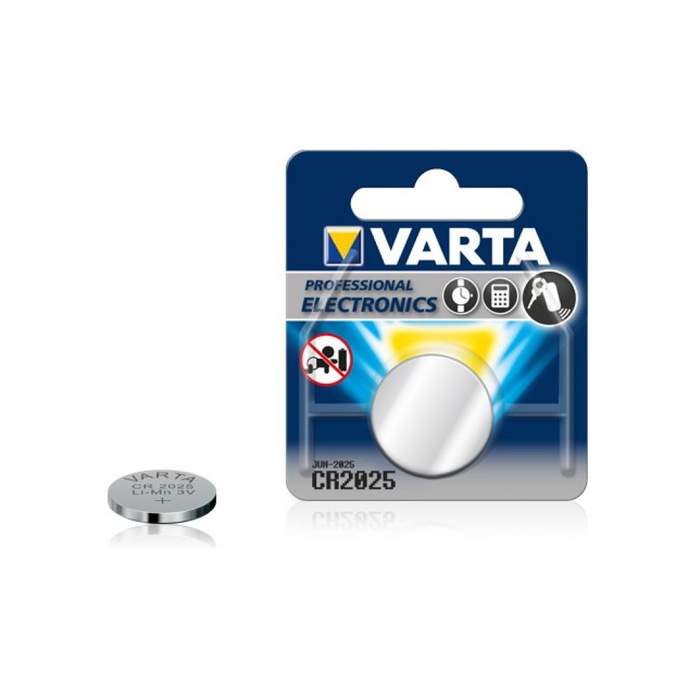 Батарейка литиевая дисковая Varta "Lithium CR2032", 1 шт. - 3