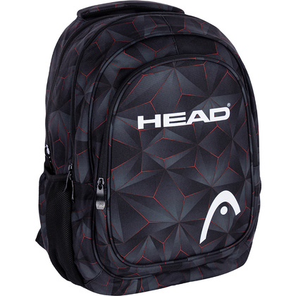 Рюкзак молодежный "Head red lava", чёрный