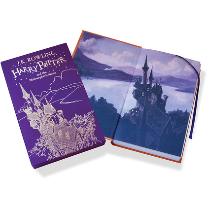 Книга на английском языке "Harry Potter and the Philosopher's Stone — box Slipcase HB", Rowling J.K.  - 3