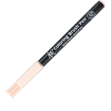 Маркер акварельный "Koi Color Brush", светло-оранжевый