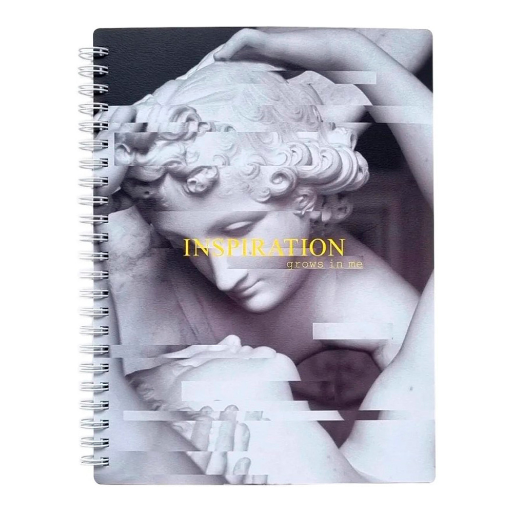 Тетрадь "Inspiration", А5, 96 листов, клетка, разноцветный