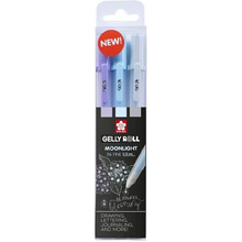 Набор ручек гелевых "Gelly Roll Moonlight Calm", 3 шт., ассорти