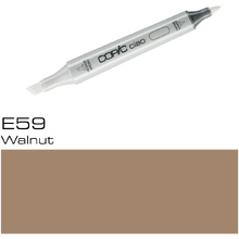 Маркер перманентный "Copic ciao", E-59 орех