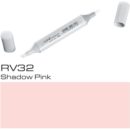Маркер перманентный "Copic Sketch", RV-32 розовая тень