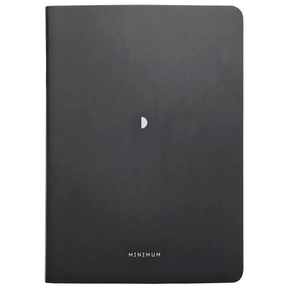 Тетрадь "Minimalism черный", А5, 40 листов, клетка, черный