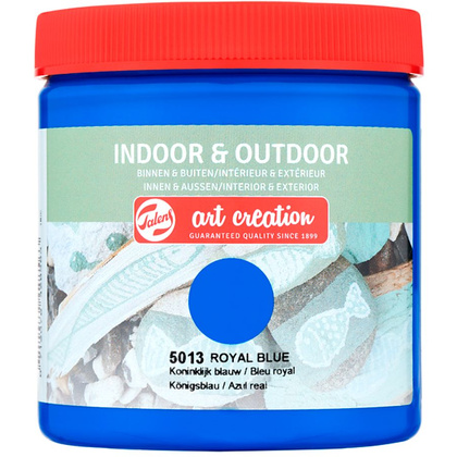 Краски декоративные "INDOOR & OUTDOOR", 250 мл, 5013 синий королевский
