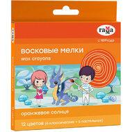 Мелки восковые 
