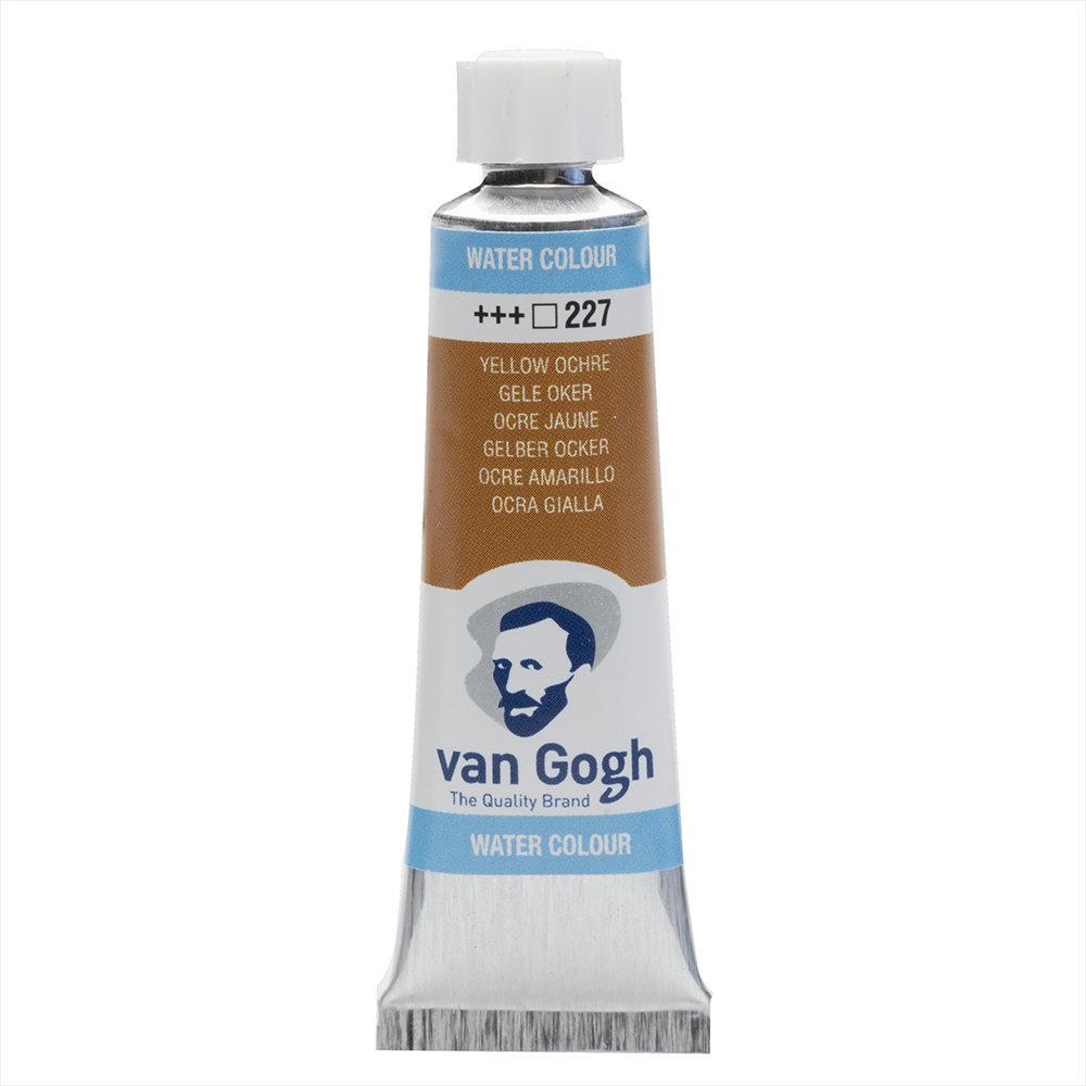 Краски акварельные "Van Gogh", 227 охра желтая, 10 мл, туба