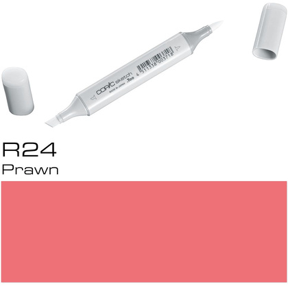 Маркер перманентный "Copic Sketch", R-24 креветка