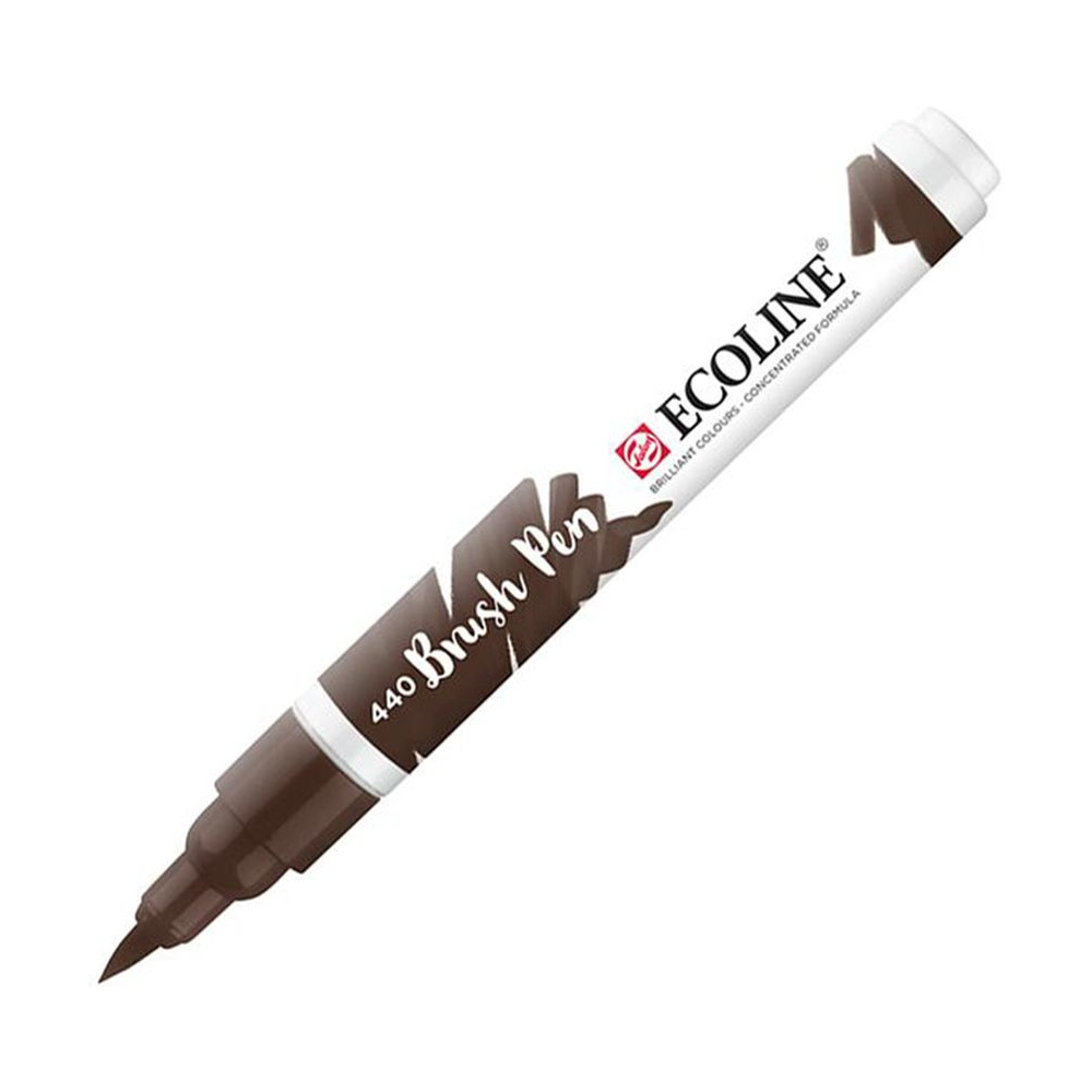 Маркер акварельный "Ecoline", 440 сепия темная