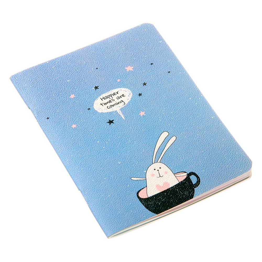 Блокнот "Bunny" (N2450), A6, 32 листа, клетка, синий - 2