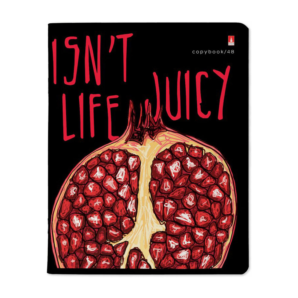 Тетрадь "Juicy life", А5, 48 листов, клетка, ассорти - 2