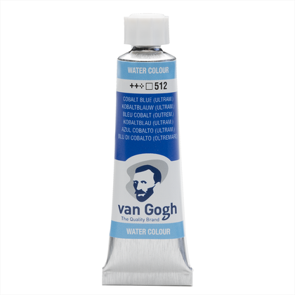 Краски акварельные "Van Gogh", 512 кобальт синий ультрамарин, 10 мл, туба