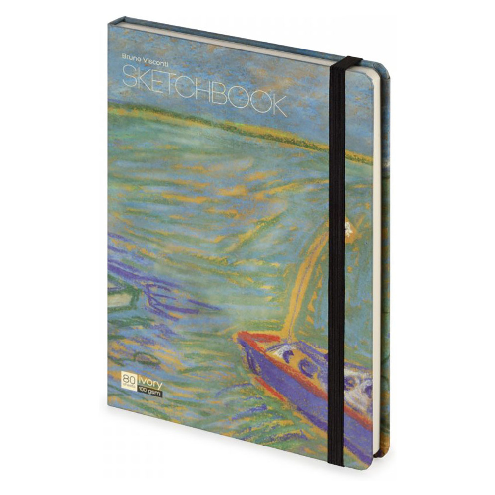 Скетчбук "Bruno Visconti", 17.9x25 см, 100 г/м2, 80 листов, ассорти - 6