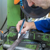 Маркер перманентный на нитрокраске "Schneider Maxx 270", синий - 4