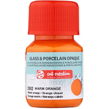 Краски декоративные "GLASS&PORCELAIN OPAQUE", 30 мл, 2502 оранжевый