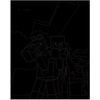 Книга "Большая раскраска для фанатов Minecraft", Ангелина Араловец - 2