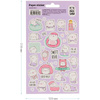 Набор наклеек бумажных "Sweet bear", 1 лист, 21x12 см - 3
