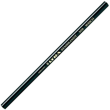 Карандаш карбоновый "Rembrandt Carbon", средней твердости, HВ, черный