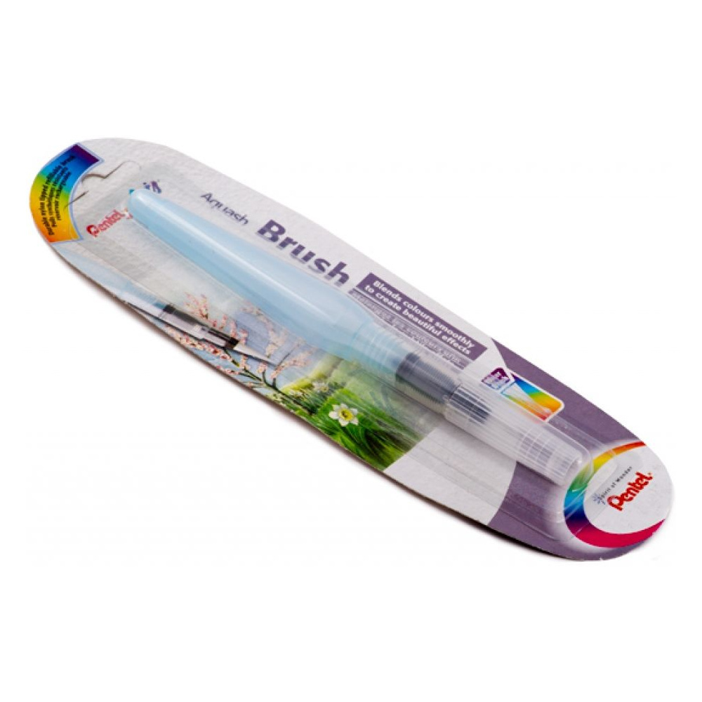 Кисть "Aqua Brush" тонкая, голубой - 3
