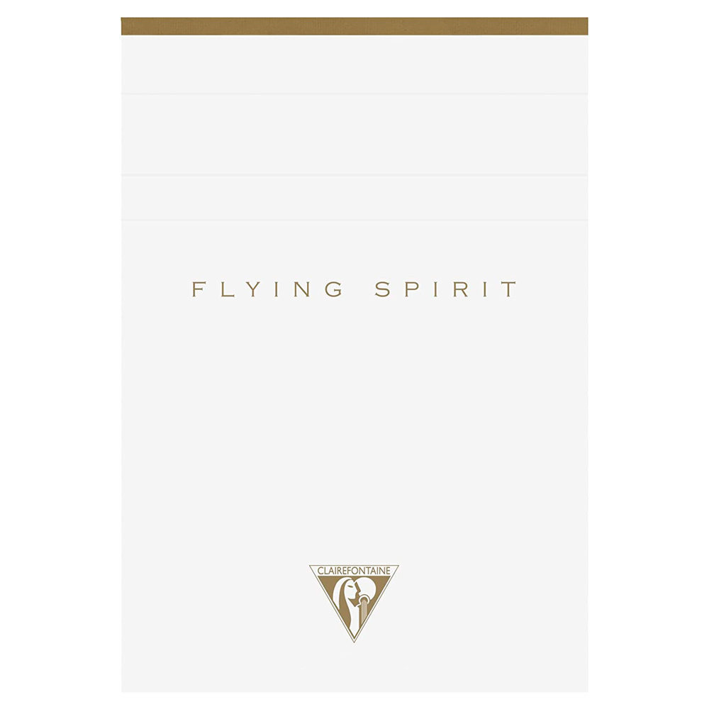 Блокнот "Flying Spirit", А6, 70 листов, линейка, белый