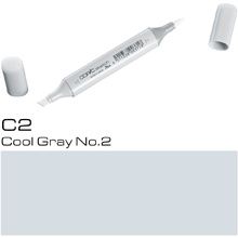 Маркер перманентный "Copic Sketch", C-2 холодный серый №2