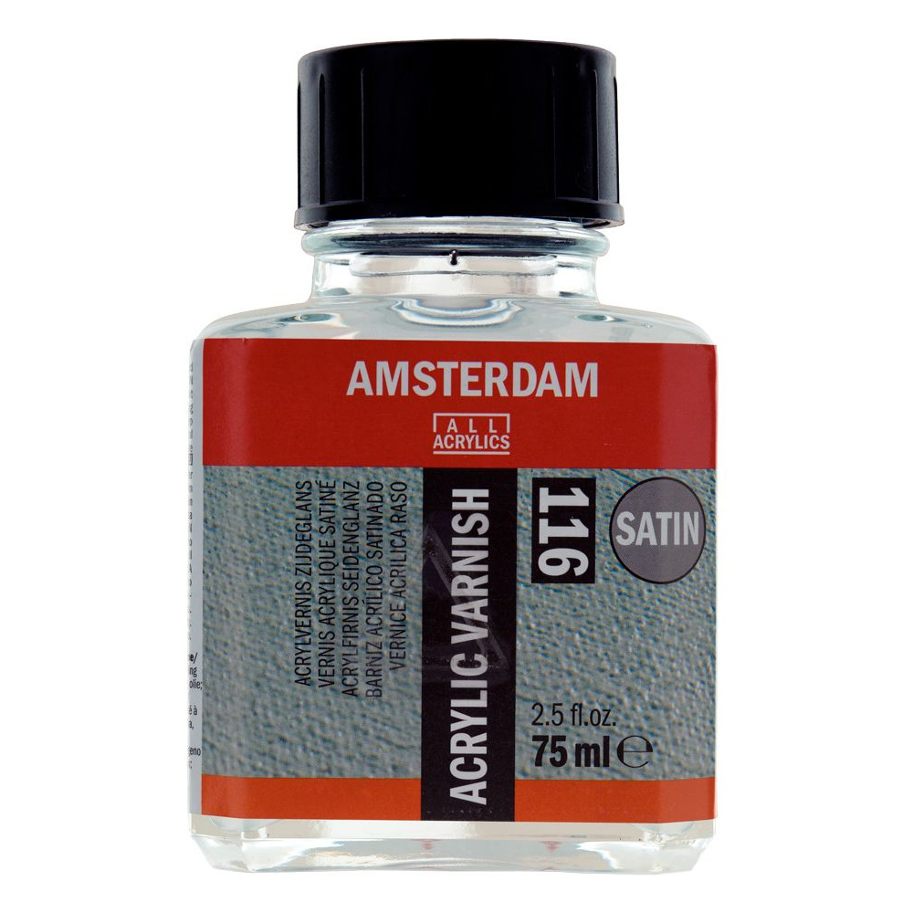 Лак акриловый "Amsterdam 116" полуглянцевый, 75 мл