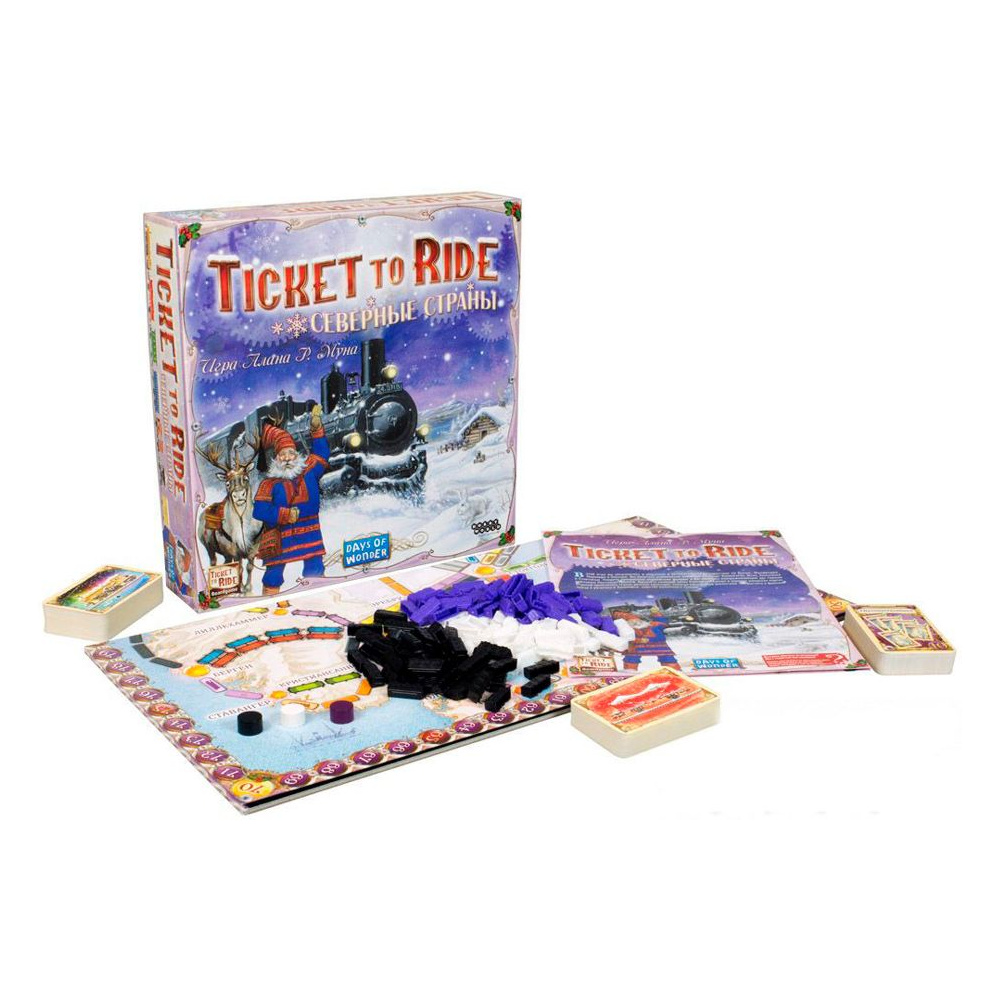 Игра настольная "Ticket to Ride: Северные страны" - 2