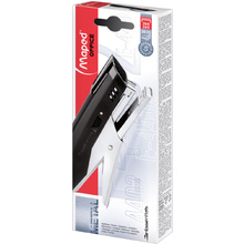 Скобосшиватель Maped "Essentials Metal Plier", 20-25 листов, черный