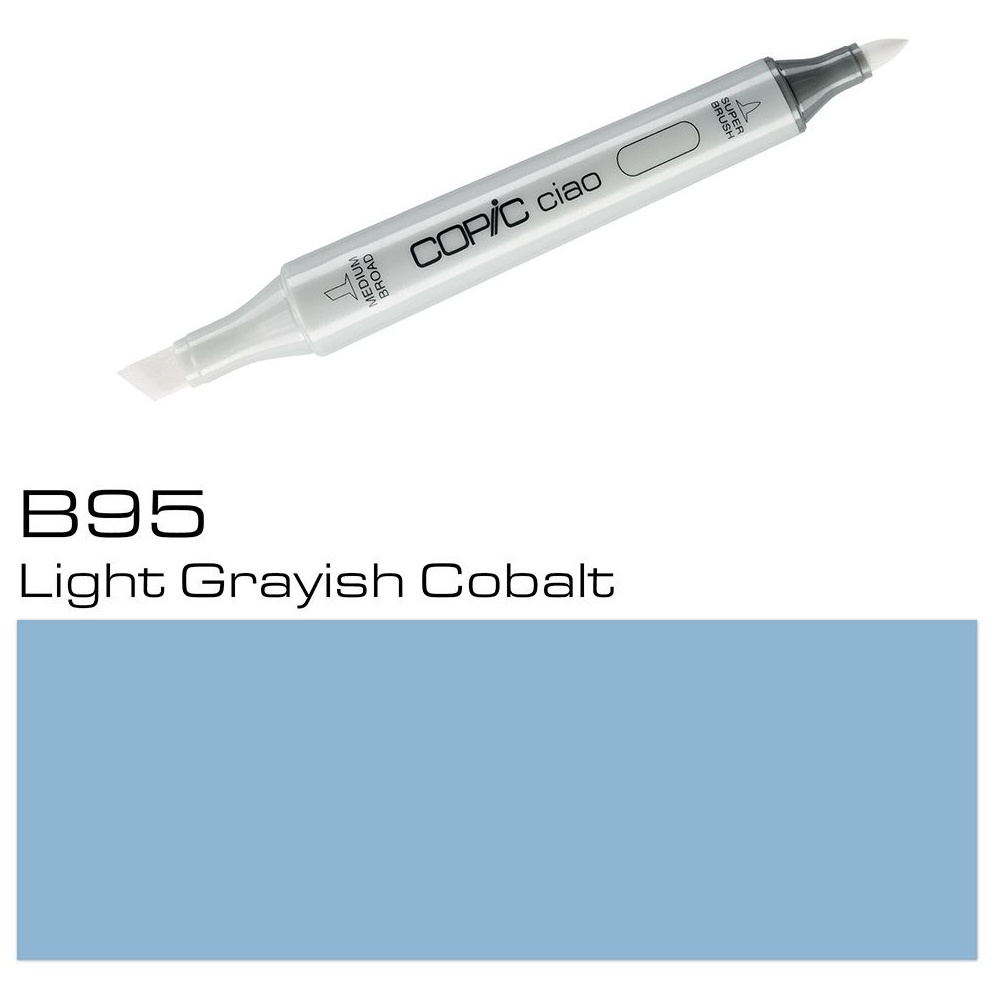 Маркер перманентный "Copic ciao", B-95 светло-сероватый кобальт