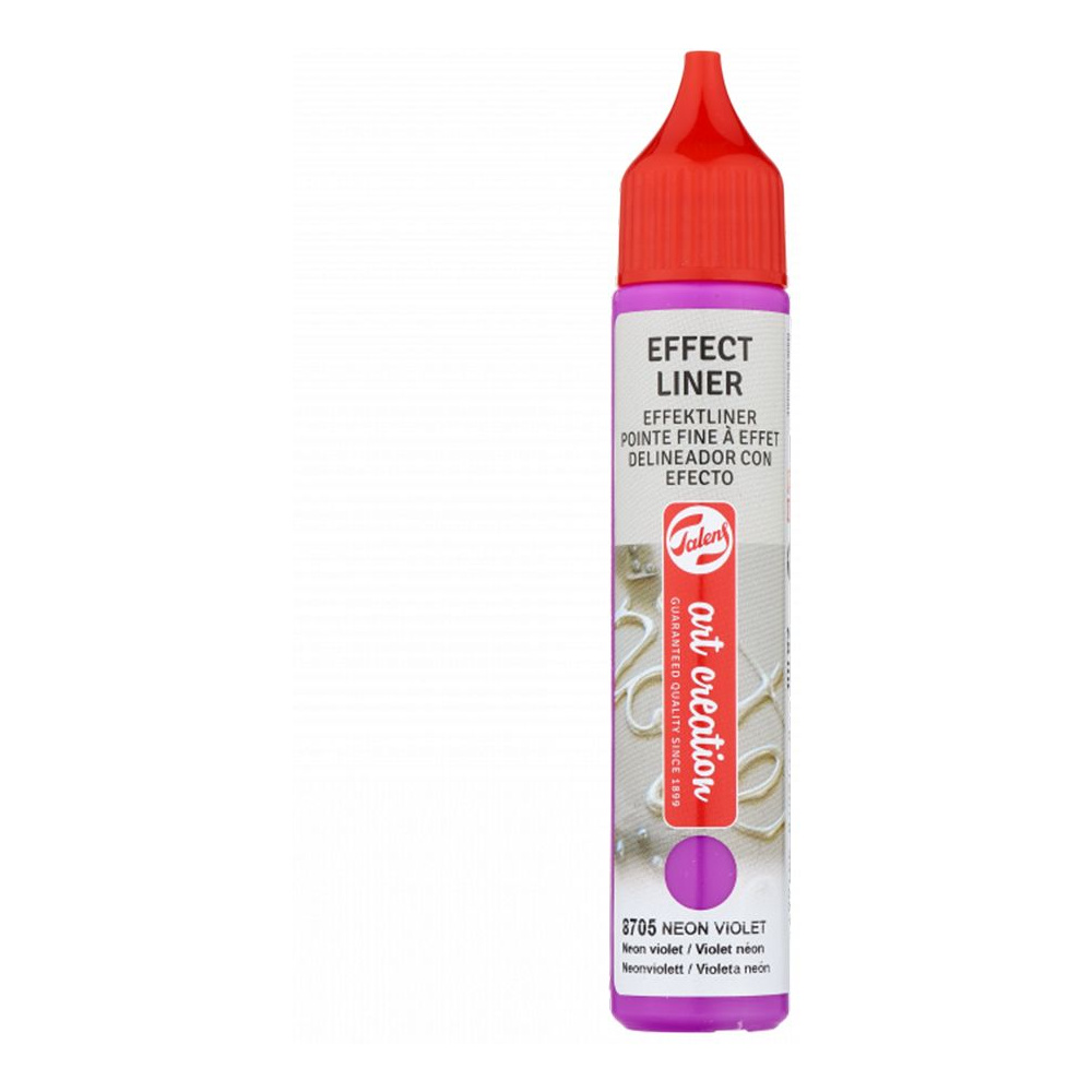 Контур декоративный "EFFECT LINER", 28 мл, 8705 неоновый фиолетовый