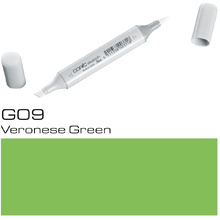 Маркер перманентный "Copic Sketch", G-09 веронский зеленый