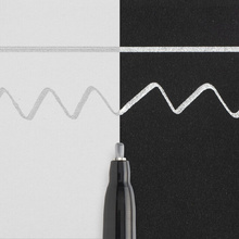 Маркер для каллиграфии "Pen-Touch", серебряный