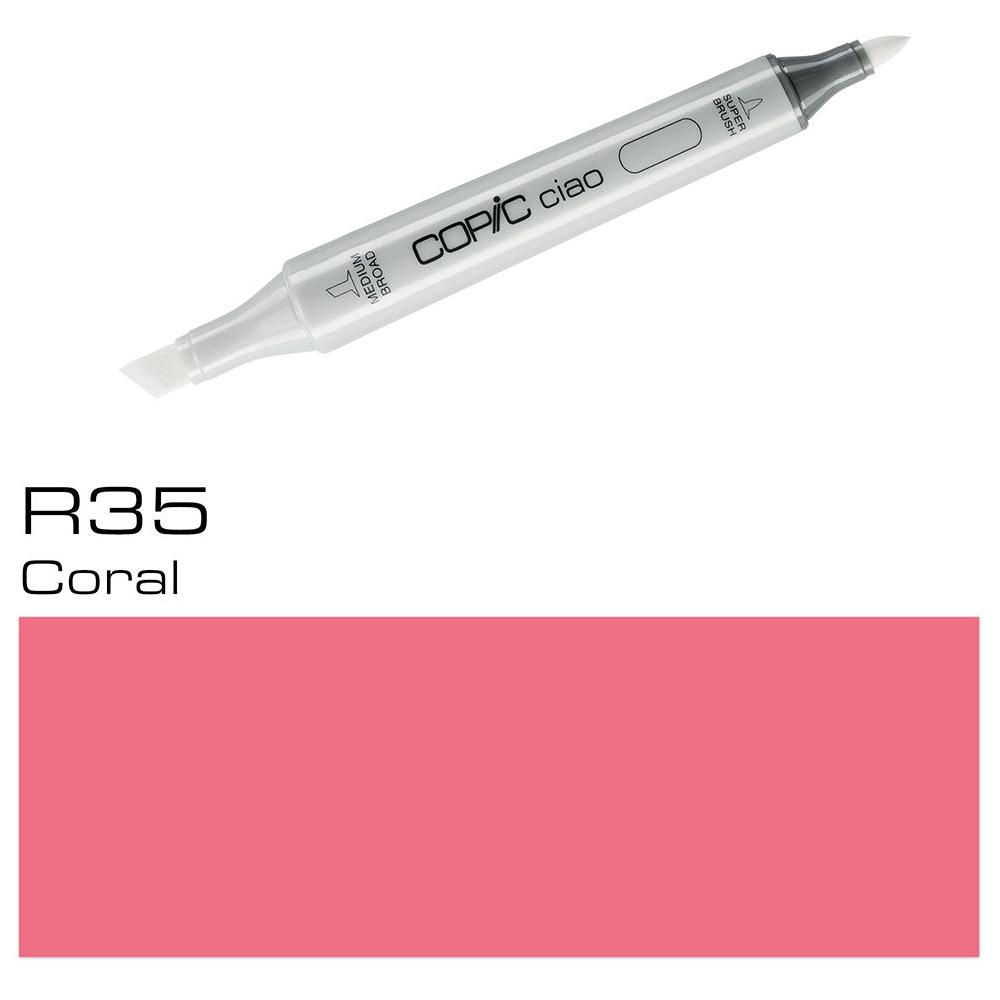 Маркер перманентый "Copic ciao" R-35, коралловый