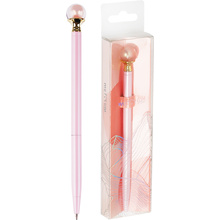 Ручка шариковая "Pink pearl", 1.0 мм, розовый, стерж. синий