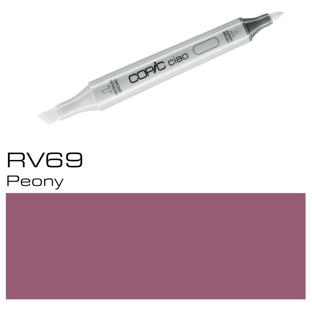 Маркер перманентный "Copic ciao", RV-69 пион