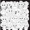 Раскраска "У-И-И-И! Я раскрашиваю KAWAII" - 5