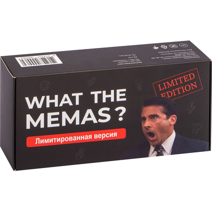 Игра настольная "What the memas? Дополнение. Набор черный"