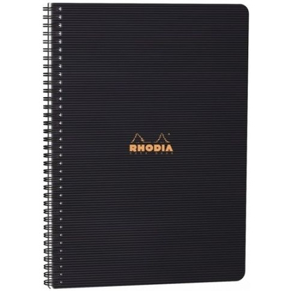 Блокнот "Rhodia", A5+, 80 листов, клетка, черный