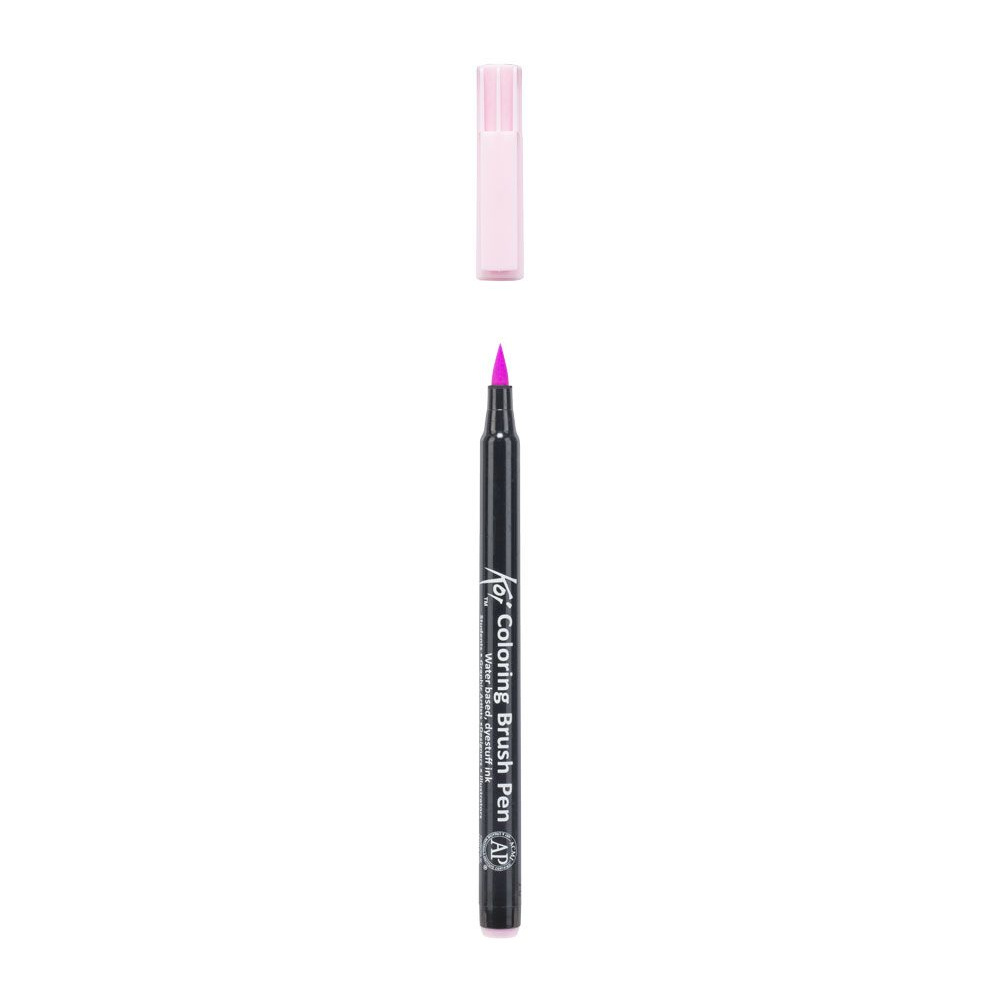 Маркер акварельный "Koi Color Brush", лиловый - 3