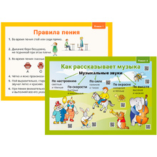 Музыка. 1 класс. Демонстрационные плакаты, Грачёва Н.Н., Аверсэв