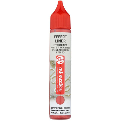 Контур декоративный "EFFECT LINER", 28 мл, 8512 медный жемчужный