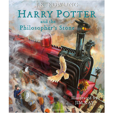 Книга на английском языке "Harry Potter and the Philosopher`s Stone HB Illustr.", Rowling J.K. 