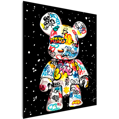Картина по номерам "Bearbrick"