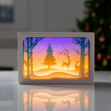 Фигура светодиодная 4LED "Заказ в лесу" - 3