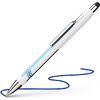 Ручка шариковая автоматическая "Schneider Epsilon Touch", белый, голубой, стерж. синий - 2