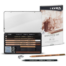 Набор "Rembrandt sketching set", 11 предметов, в металлическом футляре