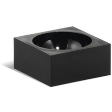Подставка для скрепок "Cubo", 75x35x75 мм, черный